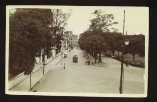 INDONESIA ~ MEDAN SUMATRA ~ STREET VIEW RPPC c. 1930s  