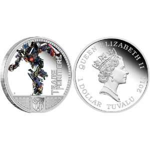   2011 Transformers III   Optimus Prime 1oz Silver Proof Coin Toys