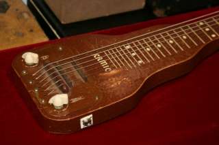 Vintage Kay Kamico Lap Steel Slide Guitar w AlNiCo Bar  
