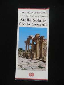 Greece Travel Brochure Stella Solaris  