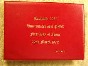 Hutt PNC 61, 1972 Australia 1st Day Uncir. Mint Set Covers. # 109 of 