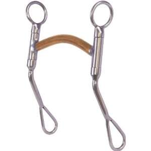  Trammell Reining Horse Bit w/Coppermouth   5, 7/16 Thick 