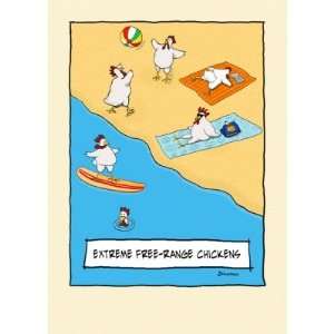    Funny birthday card: Free range Chickens: Health & Personal Care