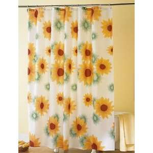  Sunflower Bathroom Shower Curtain: Everything Else