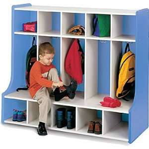  Cubbie Bench Coat Locker 10 Red Toys & Games