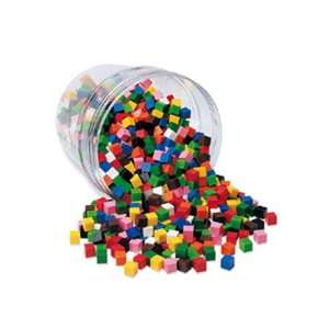   LEARNING RESOURCES CENTIMETER CUBES 500 PK 10 COLORS 