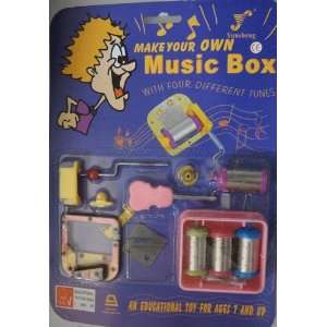  Make Your Own Music Box Four Different Tunes Toys & Games