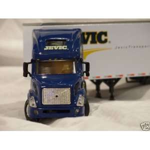    1/64 Scale JEVIC Diecast tracto trailer truck model: Toys & Games