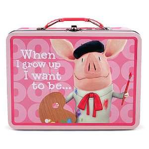   Olivia Tin Lunch Box [When I grow up, I want to be]