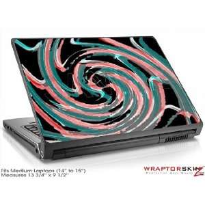  Medium Laptop Skin Alecias Swirl 02: Electronics