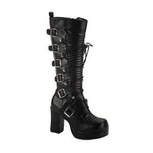  Demonia GOT200/B/PU Womens Gothika 200 Boots Baby