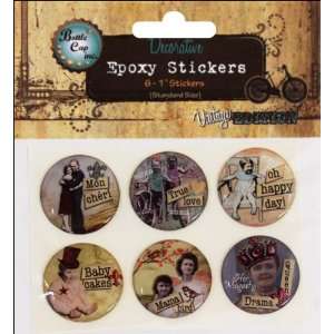    Vintage Collection 1 Epoxy Stickers Nostalgic 1 Electronics