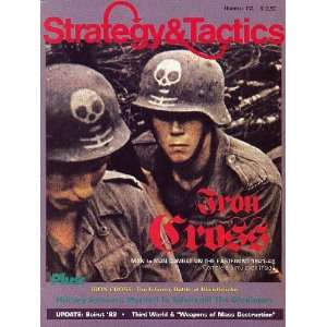  WWW: Strategy & Tactics Magazine #132, with Iron Cross Board Game 