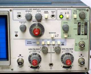 Tektronix 442 35MHz Dual Trace Analog Oscilloscopes  