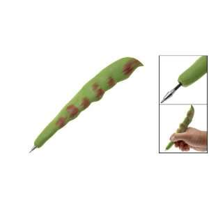   Amico Foam Kidney Bean Style Black Ink Ball Point Pen: Office Products