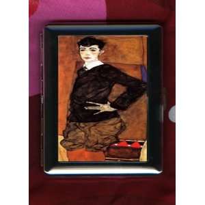  Portrait of Erich Lederer Egon Schiele ID CIGARETTE CASE 