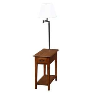  Leick 9037MED Favorite Finds Chairside Lamp Table in 
