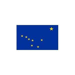  State Flag: Alaska 3x5 Super Poly Outside Flag / Banner 