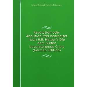  Revolution oder Abolition frei bearbeitet nach H.R 