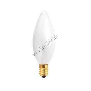  60CTW 60W CAND.TORP.WH.130V Bulbrite Light Bulb / Lamp 