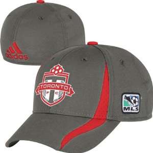  Toronto FC Grey adidas Authentic Player Flex Hat Sports 