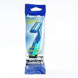  SuperMax ComfortGrip 2s Mens Razor (18 Packs of 2 Each 