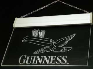012 b Guinness Toucan Beer Bar Pub Club Neon Light Sign  