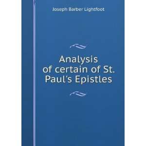   of certain of St. Pauls Epistles Joseph Barber Lightfoot Books