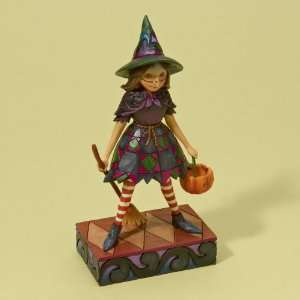 Jim Shore   Little Girl Witch 