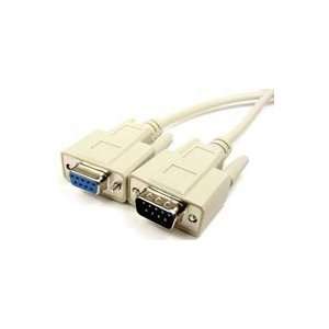   PCM 2100 01 DB9 Male to Female Serial Cable (1 feet) Electronics