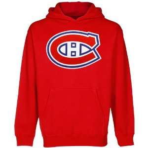  Old Time Hockey Montreal Canadiens Youth Red Big Logo 