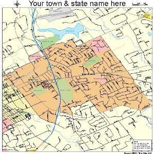  Street & Road Map of West Goshen, Pennsylvania PA 