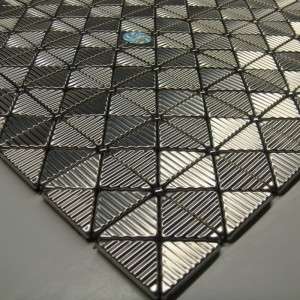 Neelnox Stainless Steel Metal Tile Mosaic Kitchen Z 15  