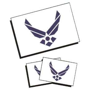  U. S. Air Force Logo Temporary Tattoos: Toys & Games
