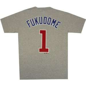 Kosuke Fukudome Chicago Cubs Road T Shirt:  Sports 