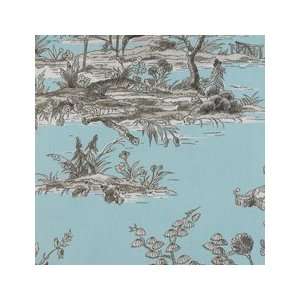  Toile Aqua by Duralee Fabric Arts, Crafts & Sewing