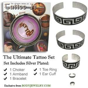  Style Choker, Armband, Bracelet, Toe Ring & Ear Cuff   TAT1: Jewelry
