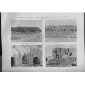  Safe Houses Kimberlet Cave Dwellings Boer War Bomb P