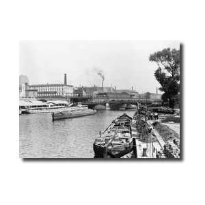  View Of The River Spree Berlin C1910 Giclee Print