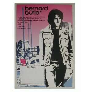 Bernard Butler Poster On Tour Suede the London