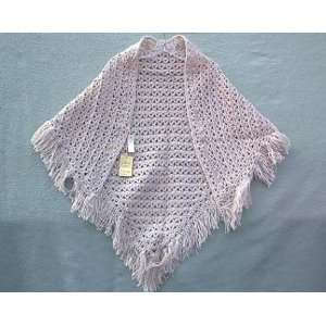  Crocheted Wool Shawl 