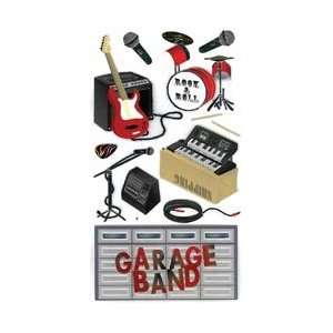   Boutique Le Grande Dimensional Sticker Garage Band