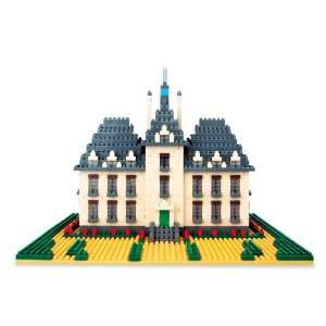   : Nanoblock   Tintin   Moulinsart Castle   1500pcs Set: Toys & Games
