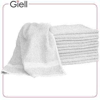 12ct 15 X 25 Magna Plus White Hair Salon Towels Cotton  