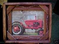 Midwest Folk Art Barbwire Case VC Vintage Tractor WOW  