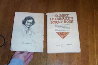 1923 Elbert Hubbards Scrapbook. Worn  