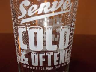 Glass Set of Shiner Bock Texas Beer Pint Glasses RARE  
