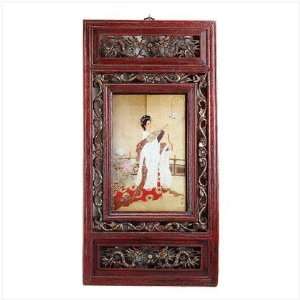  Carved frame Chinese Noblewoman Picture: Home & Kitchen