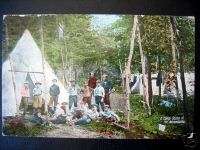 Catskill Mt, NY~1913 Tents~Camp Adirondacks~Boy Scouts?  