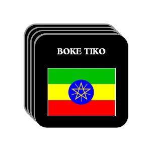  Ethiopia   BOKE TIKO Set of 4 Mini Mousepad Coasters 